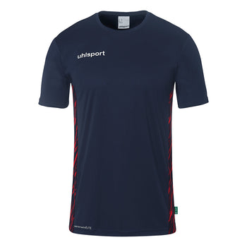 UHLSPORT Progressive 28 Poly Shirt Kurzarm Kind Dunkelblau