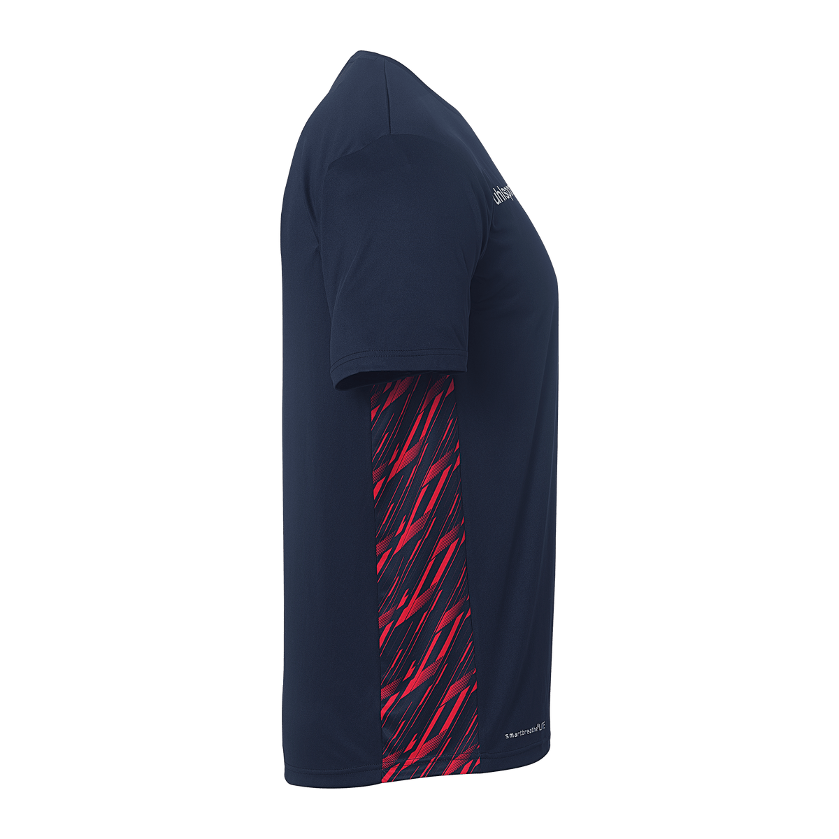 uhlsport Progressive 28 Poly Shirt Kurzarm Kind (marine/rot)