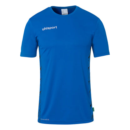 UHLSPORT Progressive 28 Poly Shirt Kurzarm Kind Blau