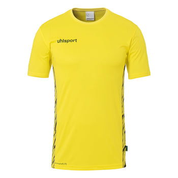 UHLSPORT Progressive 28 Poly Shirt Kurzarm Kind Gelb