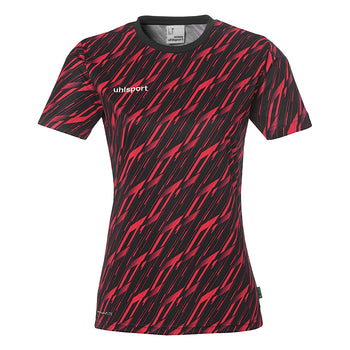UHLSPORT Progressive 28 Shirt Kurzarm Damen Schwarz