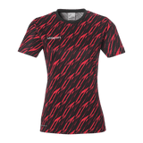 uhlsport Progressive 28 Shirt Kurzarm Damen (schwarz/rot)