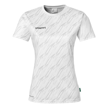UHLSPORT Progressive 28 Shirt Kurzarm Damen Weiß
