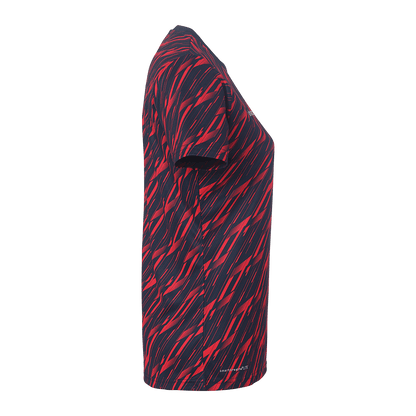uhlsport Progressive 28 Shirt Kurzarm Damen (marine/rot)