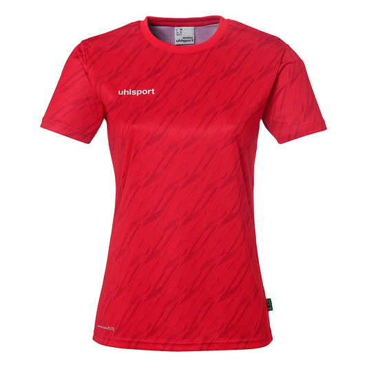 UHLSPORT Progressive 28 Shirt Kurzarm Damen Damen Rot