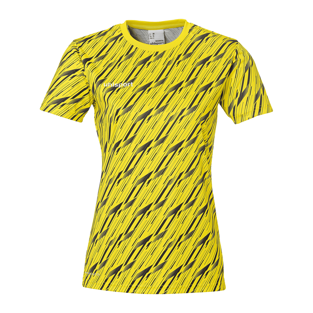 uhlsport Progressive 28 Shirt Kurzarm Damen (limonengelb)