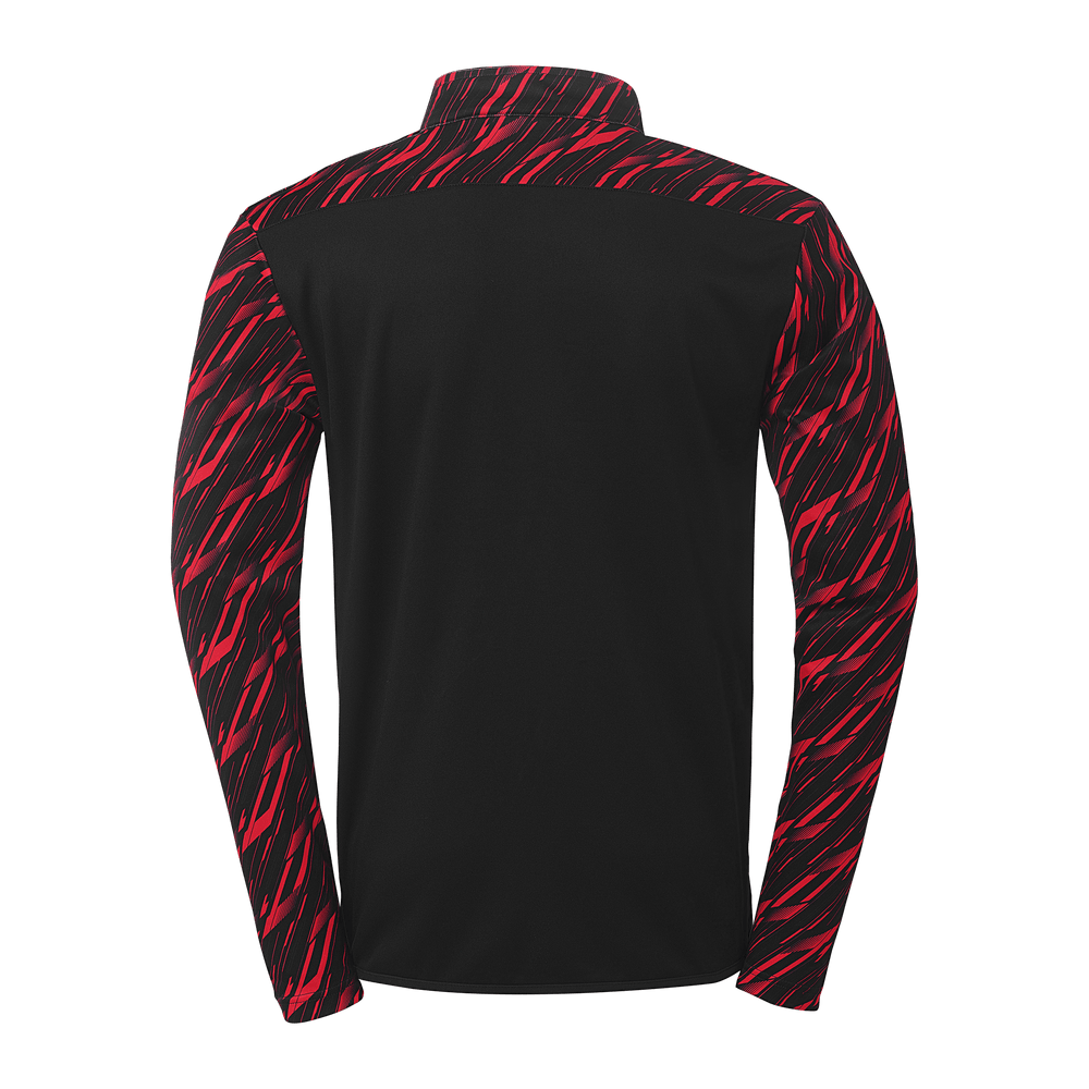 uhlsport Progressive 28 Poly Jacke Kind (schwarz/rot)