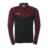 uhlsport Progressive 28 Poly Jacke Kind (schwarz/rot)