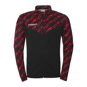 uhlsport Progressive 28 Poly Jacke Kind (schwarz/rot)