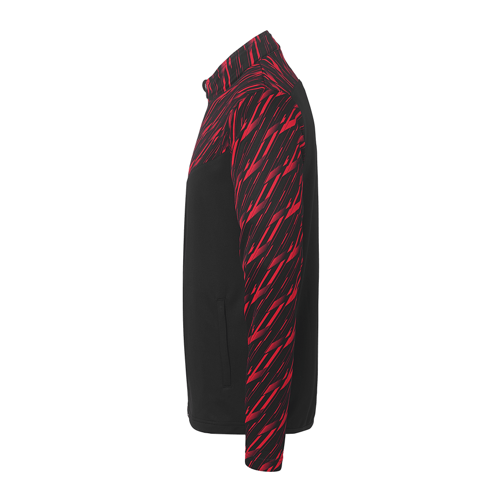uhlsport Progressive 28 Poly Jacke Kind (schwarz/rot)