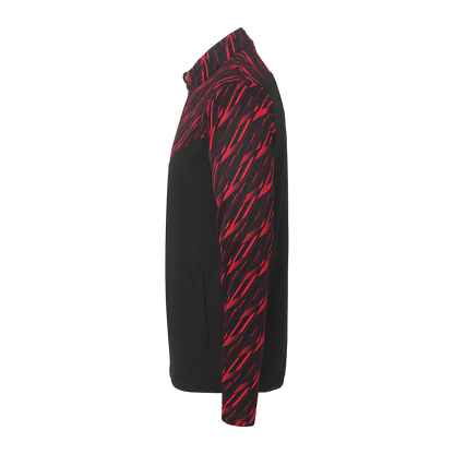 uhlsport Progressive 28 Poly Jacke Kind (schwarz/rot)