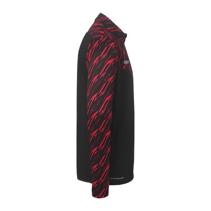 uhlsport Progressive 28 Poly Jacke Kind (schwarz/rot)