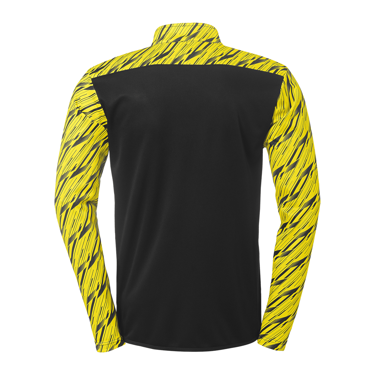 uhlsport Progressive 28 Poly Jacke Kind (schwarz/limonengelb)