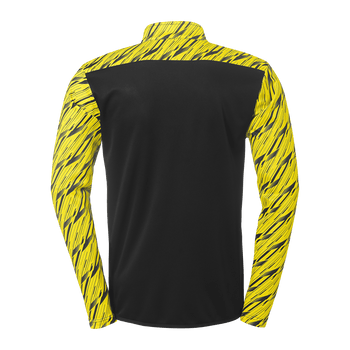 uhlsport Progressive 28 Poly Jacke Kind (schwarz/limonengelb)