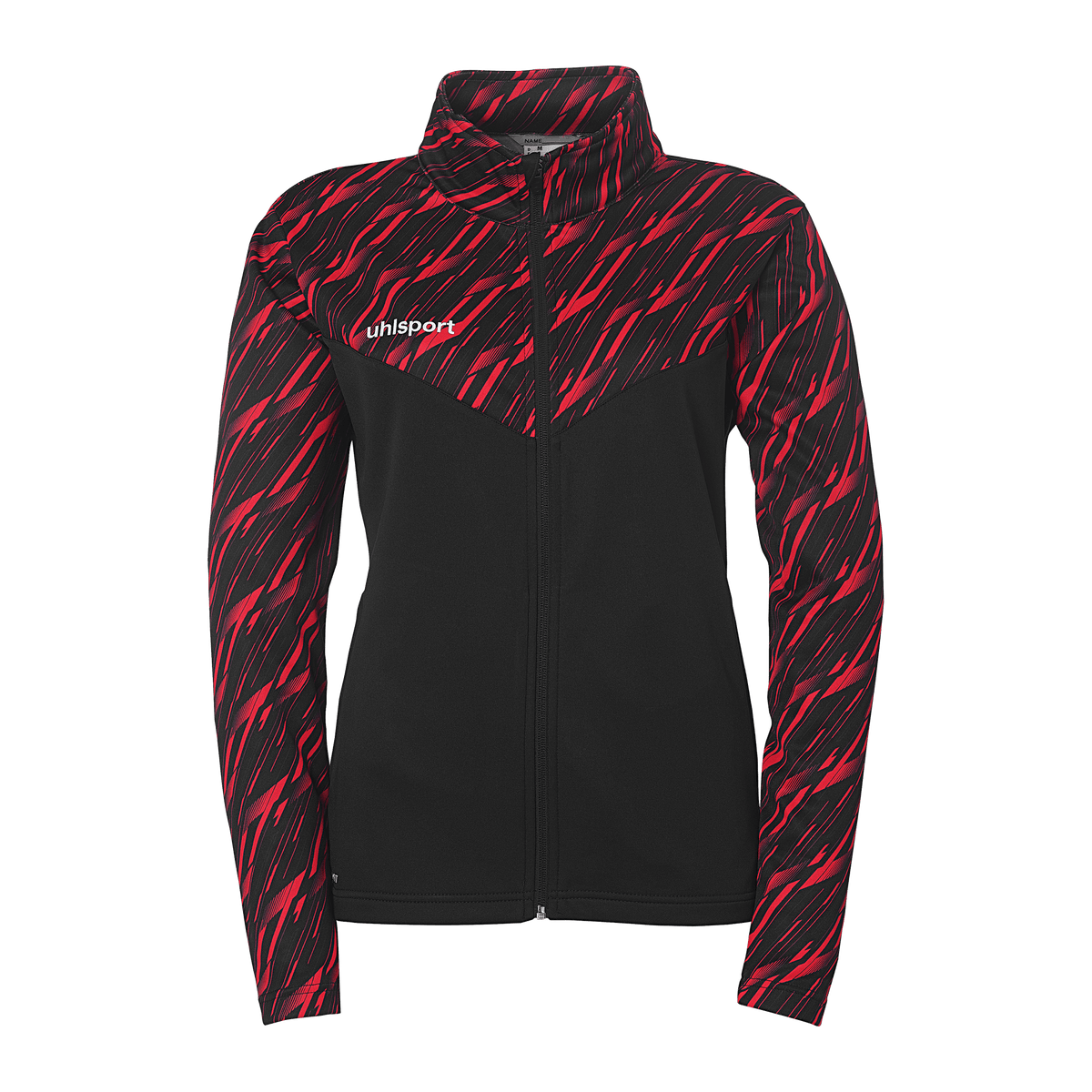 uhlsport Progressive 28 Poly Jacke Damen (schwarz/rot)
