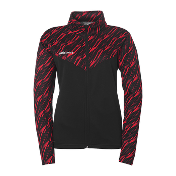 uhlsport Progressive 28 Poly Jacke Damen (schwarz/rot)