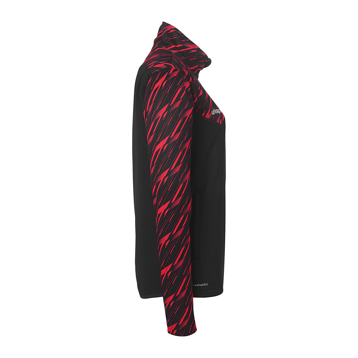 uhlsport Progressive 28 Poly Jacke Damen (schwarz/rot)