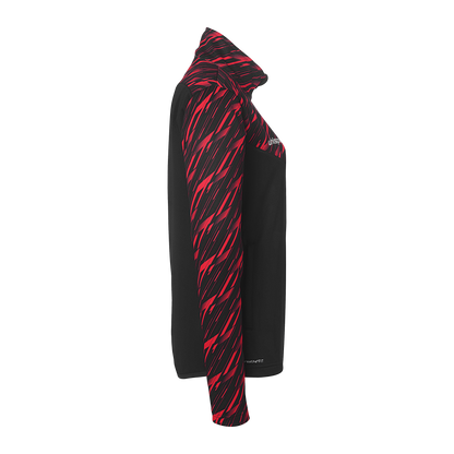 uhlsport Progressive 28 Poly Jacke Damen (schwarz/rot)