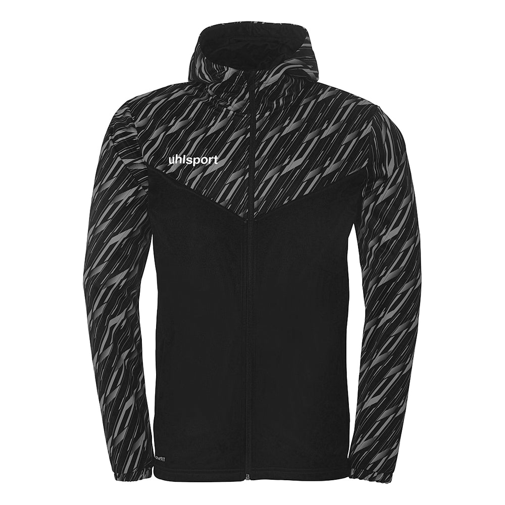 UHLSPORT Progressive 28 Multi Hood Jacke Herren Schwarz