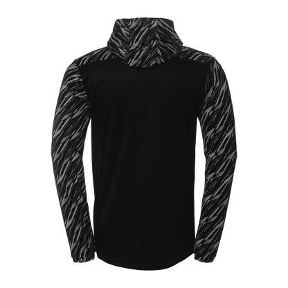 uhlsport Progressive 28 Multi Hood Jacke Kind (schwarz)