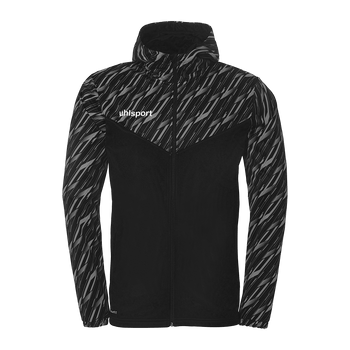 uhlsport Progressive 28 Multi Hood Jacke Kind (schwarz)