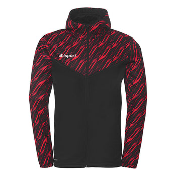 UHLSPORT Progressive 28 Multi Hood Jacke Kind Schwarz