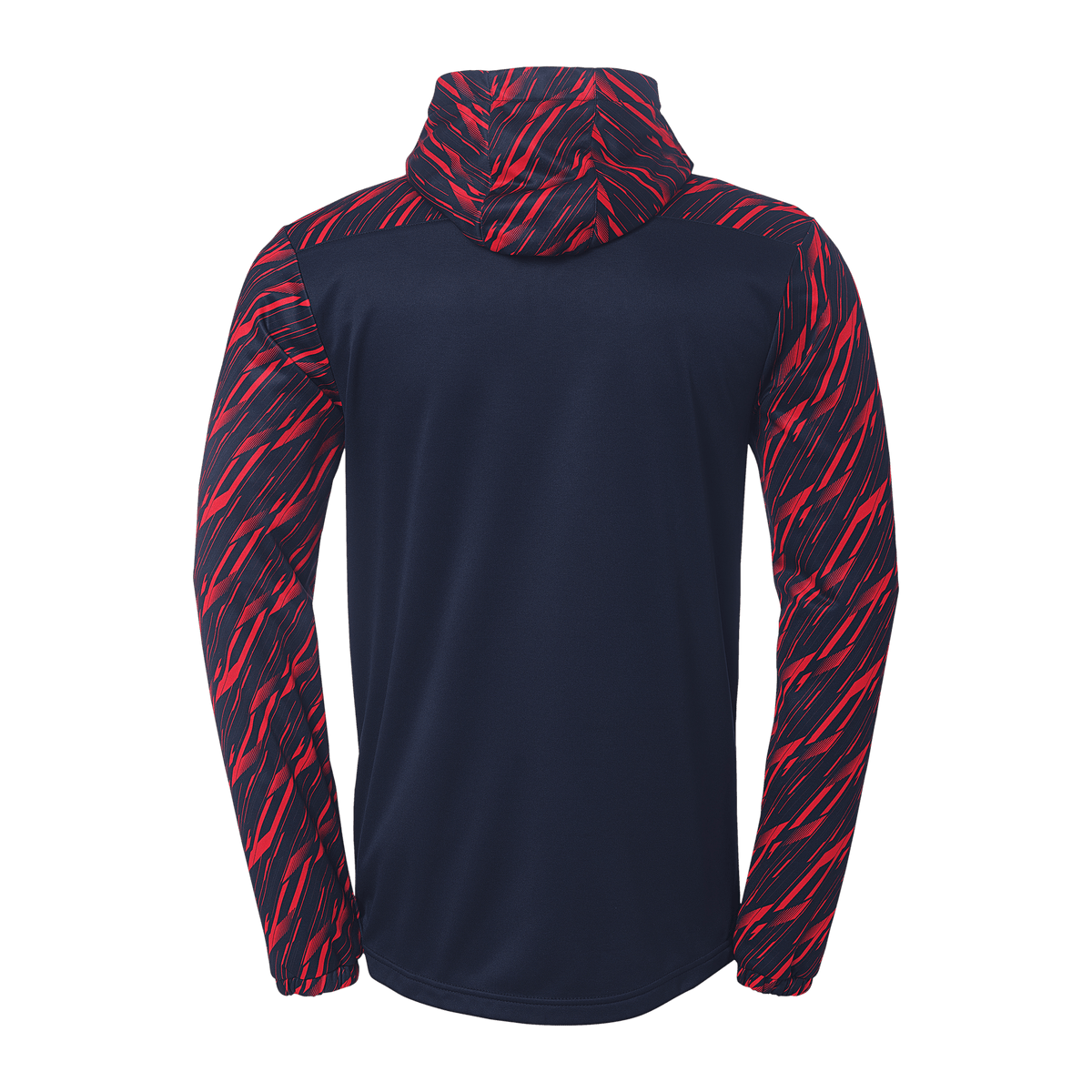uhlsport Progressive 28 Multi Hood Jacke Kind (marine/rot)