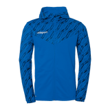 uhlsport Progressive 28 Multi Hood Jacke Kind (azurblau)