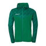 uhlsport Progressive 28 Multi Hood Jacke Kind (lagune)