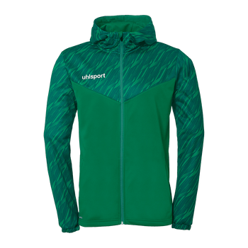 uhlsport Progressive 28 Multi Hood Jacke Kind (lagune)