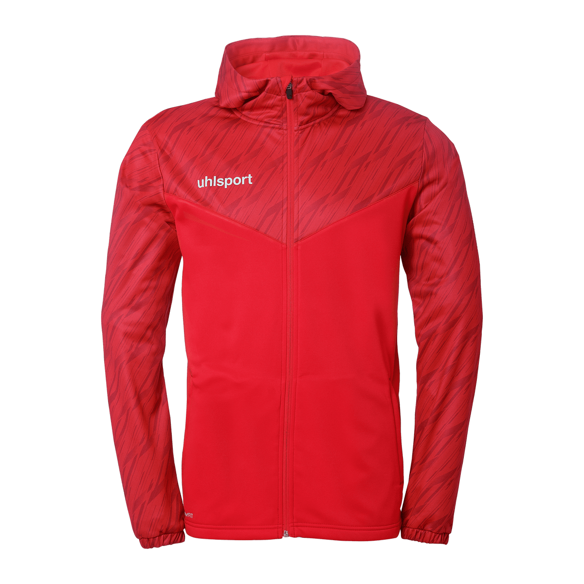 uhlsport Progressive 28 Multi Hood Jacke Kind (rot)