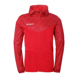 uhlsport Progressive 28 Multi Hood Jacke Kind (rot)