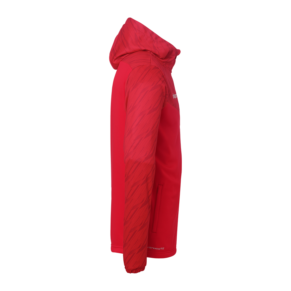 uhlsport Progressive 28 Multi Hood Jacke Kind (rot)