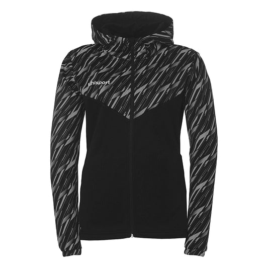 UHLSPORT Progressive 28 Multi Hood Jacke Damen Damen Schwarz