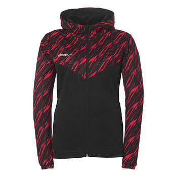 UHLSPORT Progressive 28 Multi Hood Jacke Damen Schwarz