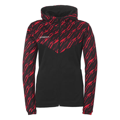 UHLSPORT Progressive 28 Multi Hood Jacke Damen Schwarz