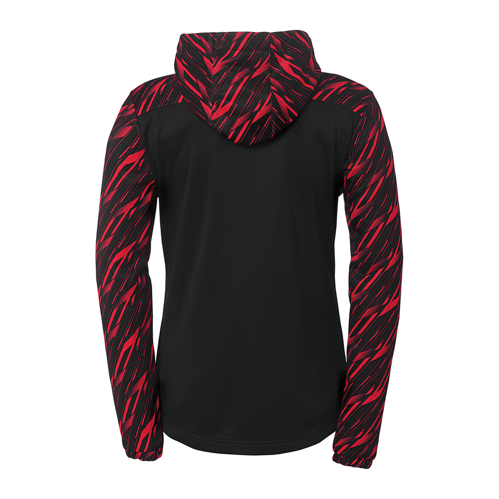 uhlsport Progressive 28 Multi Hood Jacke Damen (schwarz/rot)
