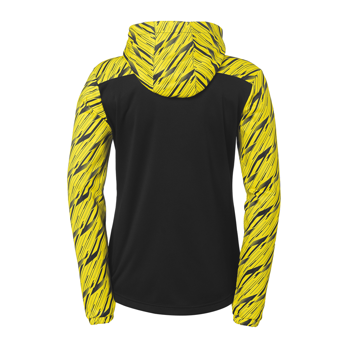 uhlsport Progressive 28 Multi Hood Jacke Damen (schwarz/limonengelb)