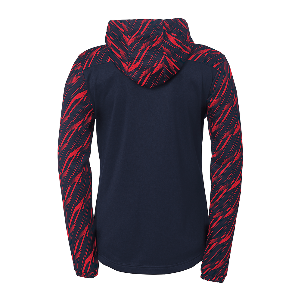 uhlsport Progressive 28 Multi Hood Jacke Damen (marine/rot)