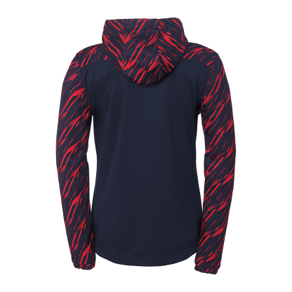 uhlsport Progressive 28 Multi Hood Jacke Damen (marine/rot)