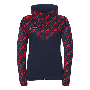 UHLSPORT Progressive 28 Multi Hood Jacke Damen Dunkelblau