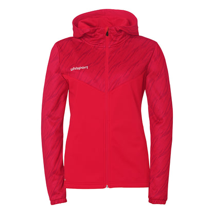 UHLSPORT Progressive 28 Multi Hood Jacke Damen Rot