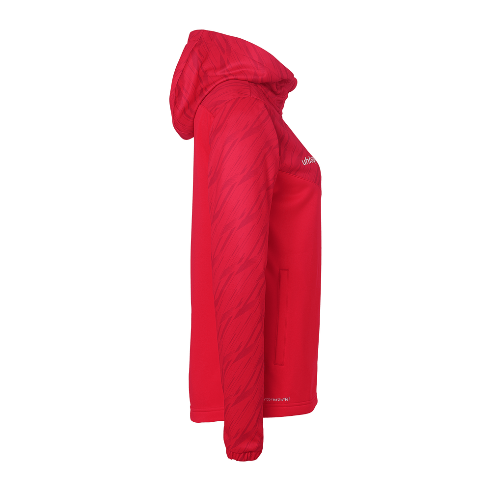 uhlsport Progressive 28 Multi Hood Jacke Damen (rot)