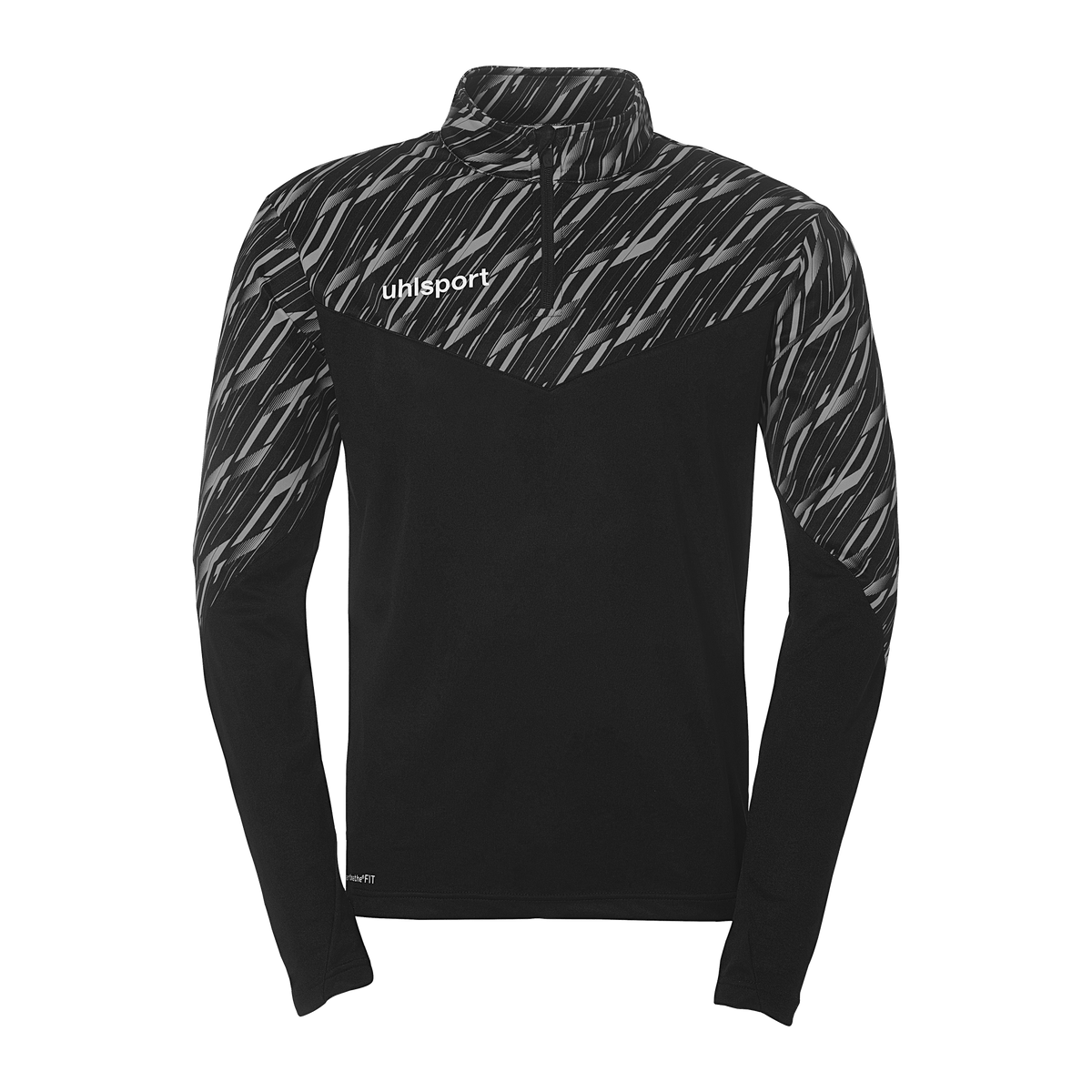 uhlsport Progressive 28 1/4 Zip Top Kind (schwarz)