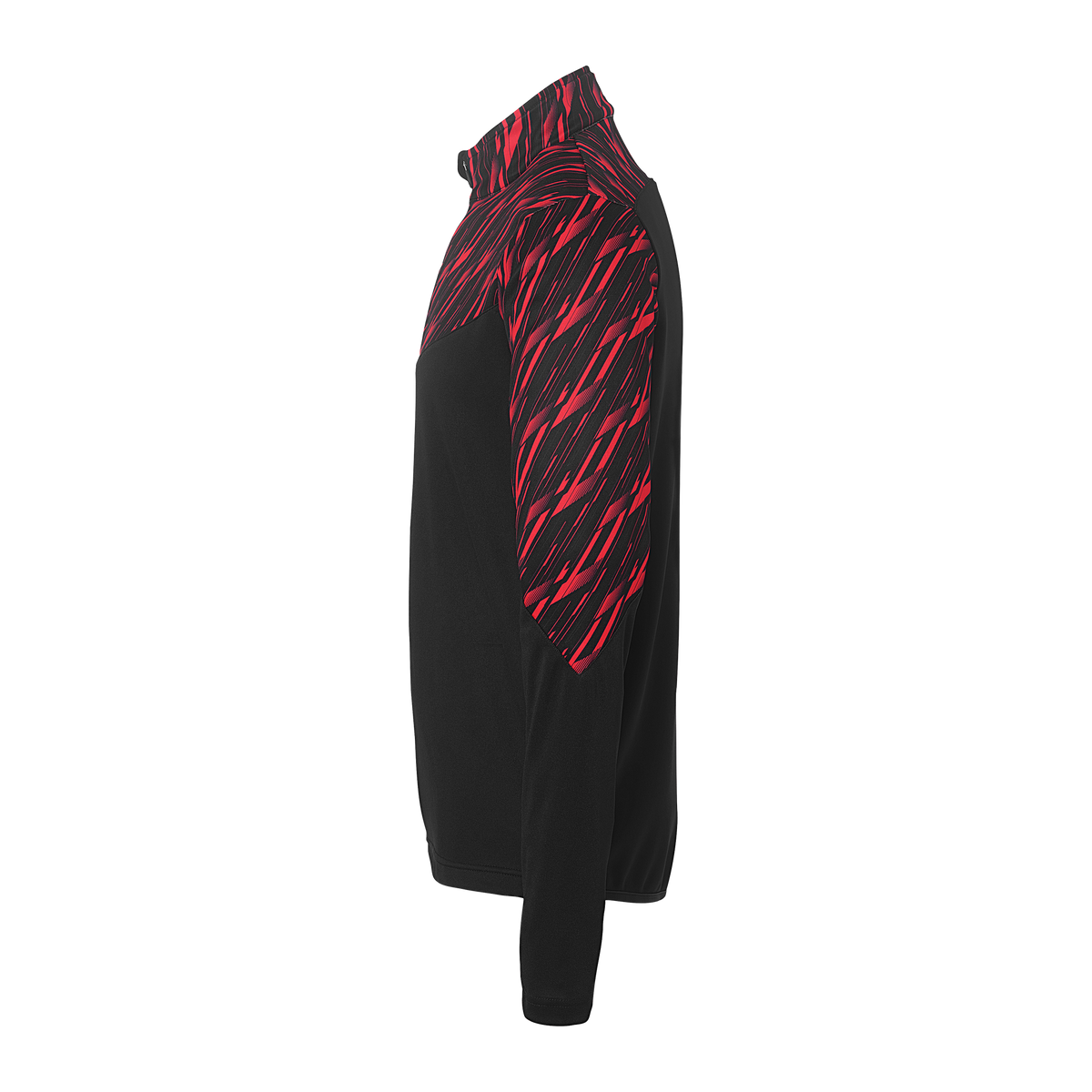 uhlsport Progressive 28 1/4 Zip Top Kind (schwarz/rot)