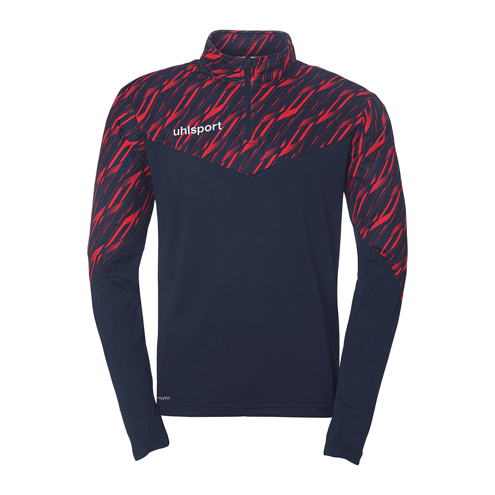 uhlsport Progressive 28 1/4 Zip Top Kind (marine/rot)