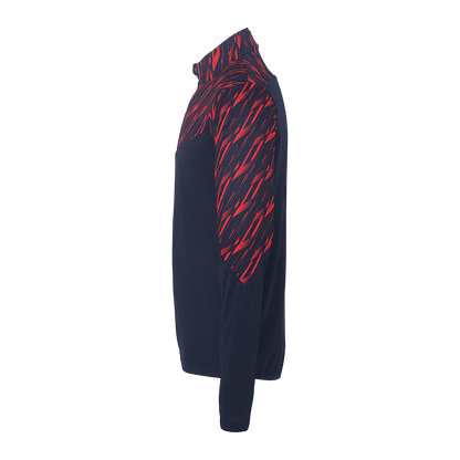 uhlsport Progressive 28 1/4 Zip Top Kind (marine/rot)