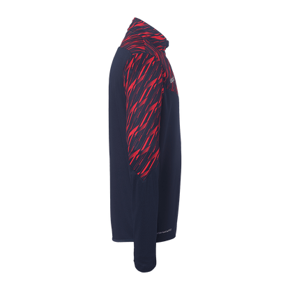 uhlsport Progressive 28 1/4 Zip Top Kind (marine/rot)