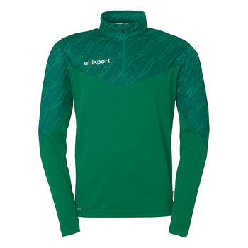 UHLSPORT Progressive 28 1/4 Zip Top Kind Grün