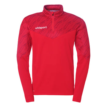 UHLSPORT Progressive 28 1/4 Zip Top Herren Rot